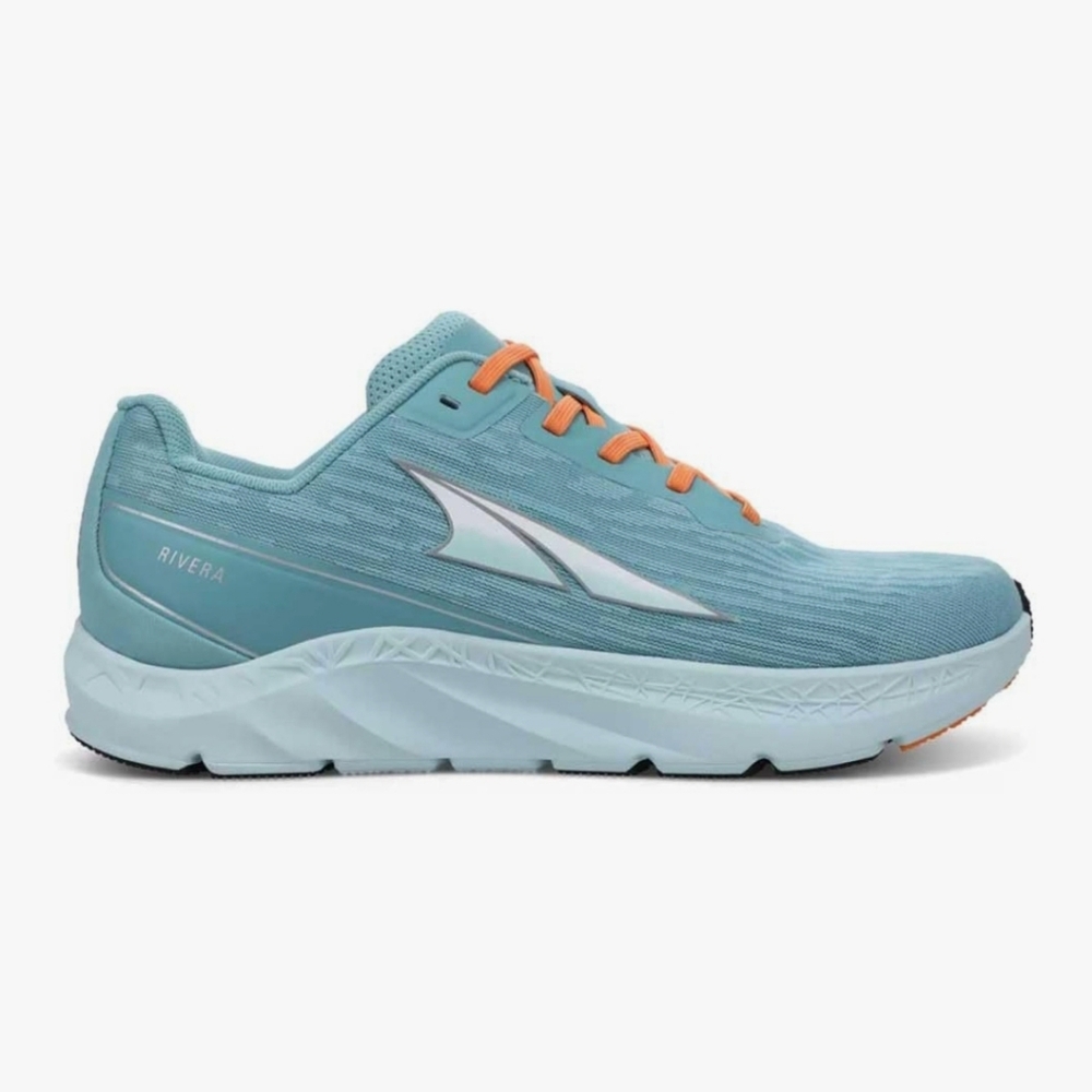 Altra Rivera Running Shoes in Blue and Orange